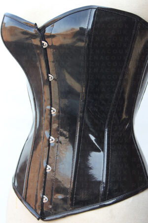 Lover-Gift Overbust PVC Corsets for Women Hourglass Body Shaper Waist Trainer (3)